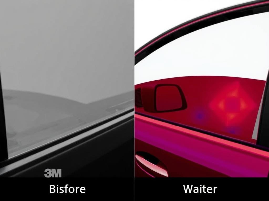 3M Crystalline Series window tint showing clarity and heat rejection 3M Crystalline Series window tint showing clarity and heat rejection