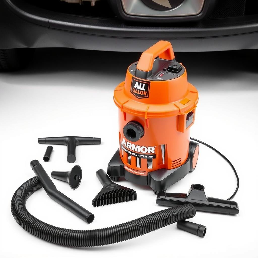 Armor All 2.5 Gallon 2 HP Wet/Dry Vacuum for car detailing