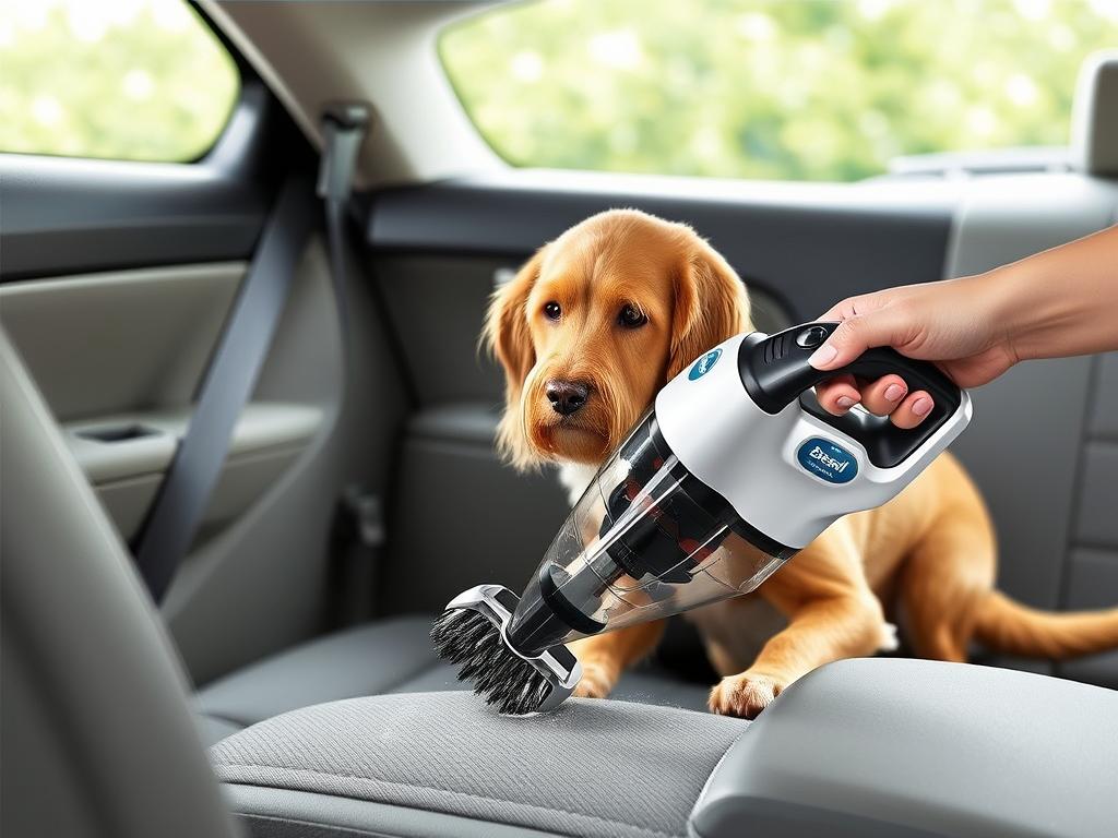 Bissell Pet Hair Eraser vacuum cleaner for car removing pet hair