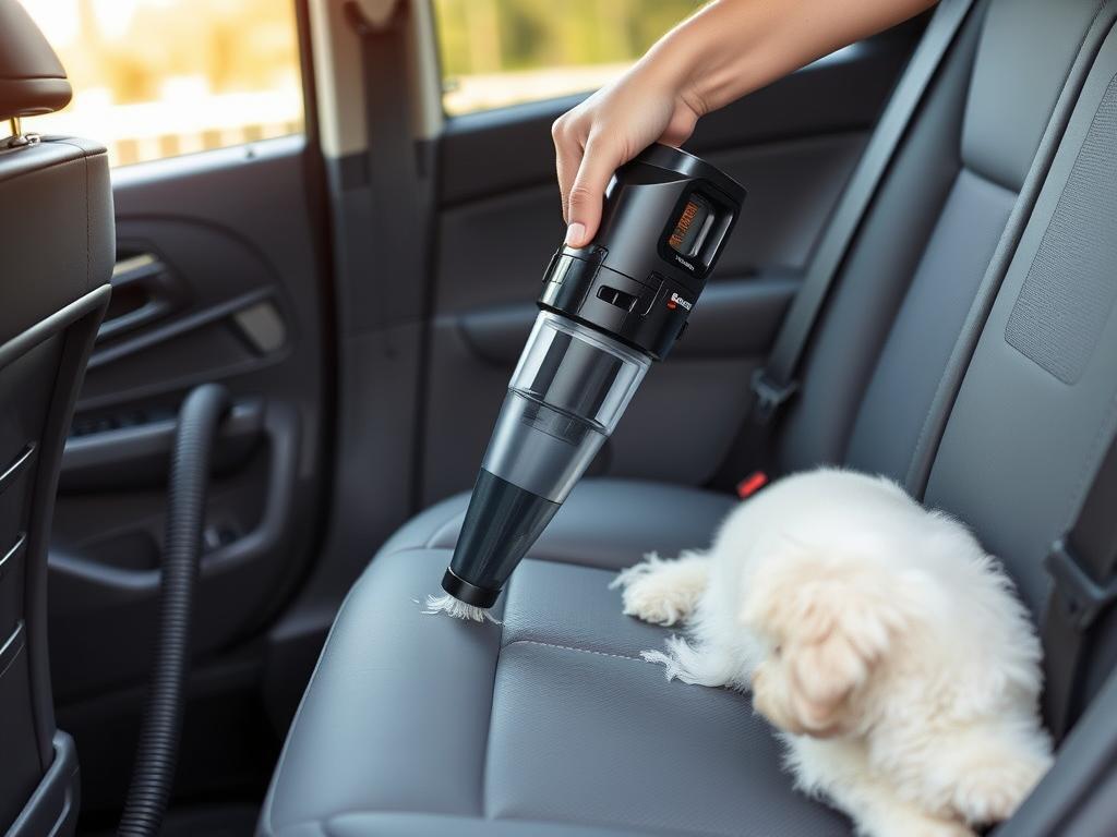 Black+Decker Flex Vac car vacuum for pet hair with flexible hose Black+Decker Flex Vac car vacuum for pet hair with flexible hose