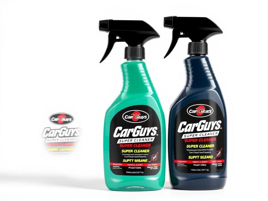 CarGuys Super Cleaner bottle with spray nozzle
