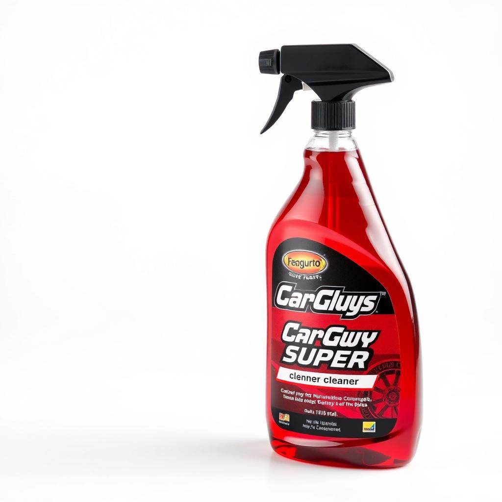 CarGuys Super Cleaner bottle with spray nozzle
