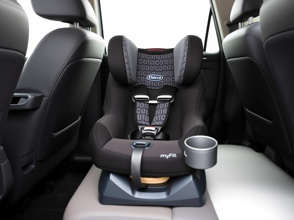 Chicco MyFit slim harness and booster car seat