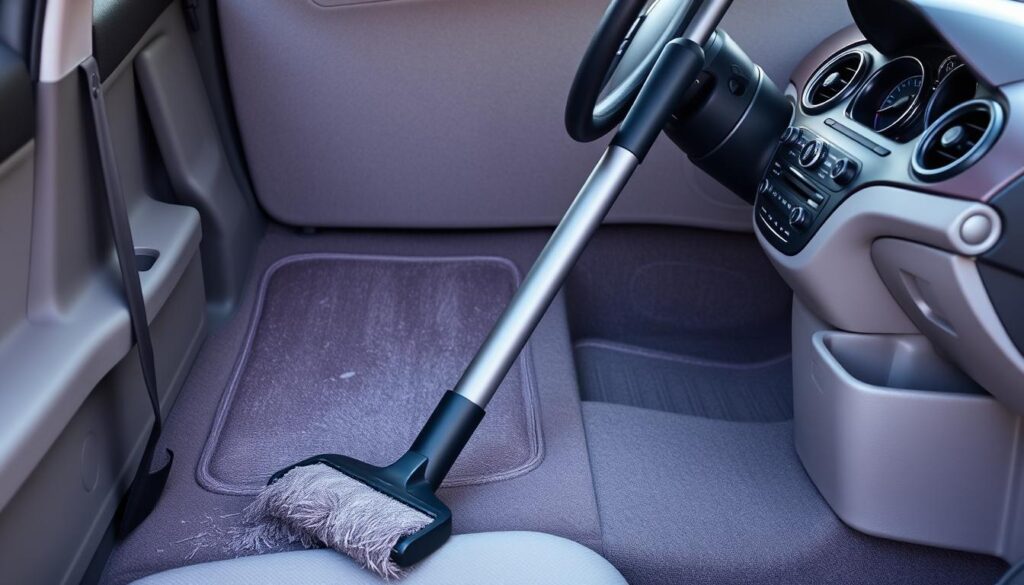 Clean car interior after using a high-quality car vacuum cleaner