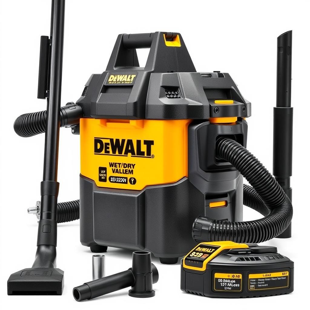 DeWalt 20V MAX car vacuum cleaner with wet/dry capability