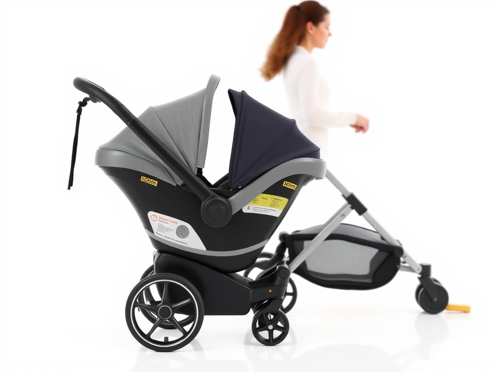 Doona Infant Car Seat with integrated wheels for airplane travel Doona Infant Car Seat with integrated wheels for airplane travel