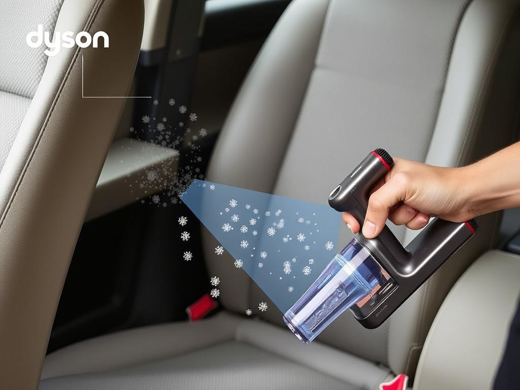 Dyson Humdinger car vacuum with HEPA filtration for pet allergies Dyson Humdinger car vacuum with HEPA filtration for pet allergies