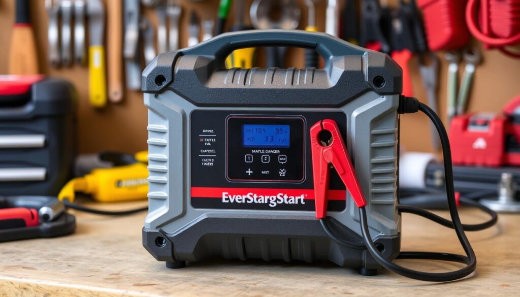EverStart MAXX 3A battery charger with simple controls EverStart MAXX 3A battery charger with simple controls