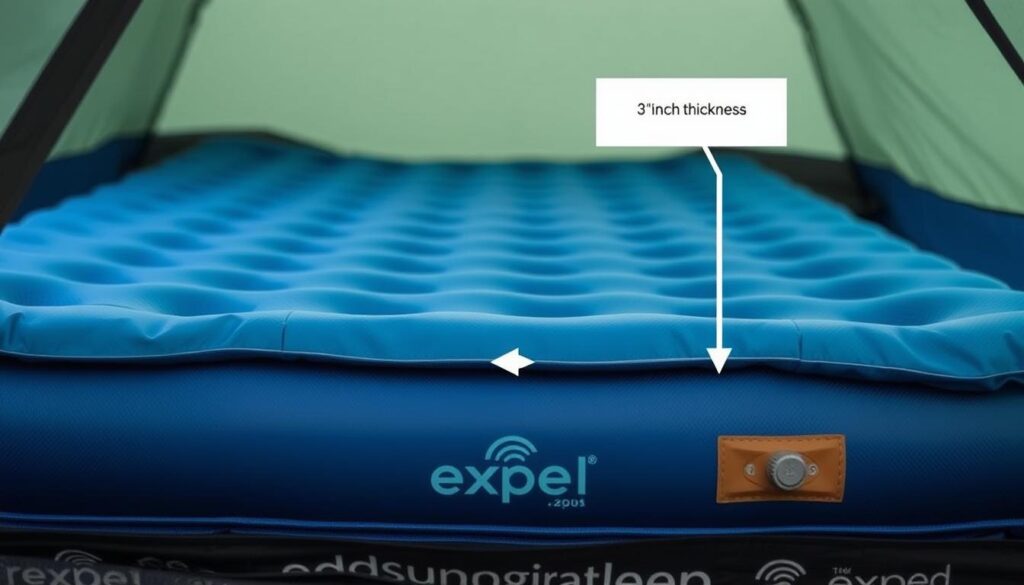 Exped DeepSleep - Mid-range car camping mattress with high insulation Exped DeepSleep - Mid-range car camping mattress with high insulation