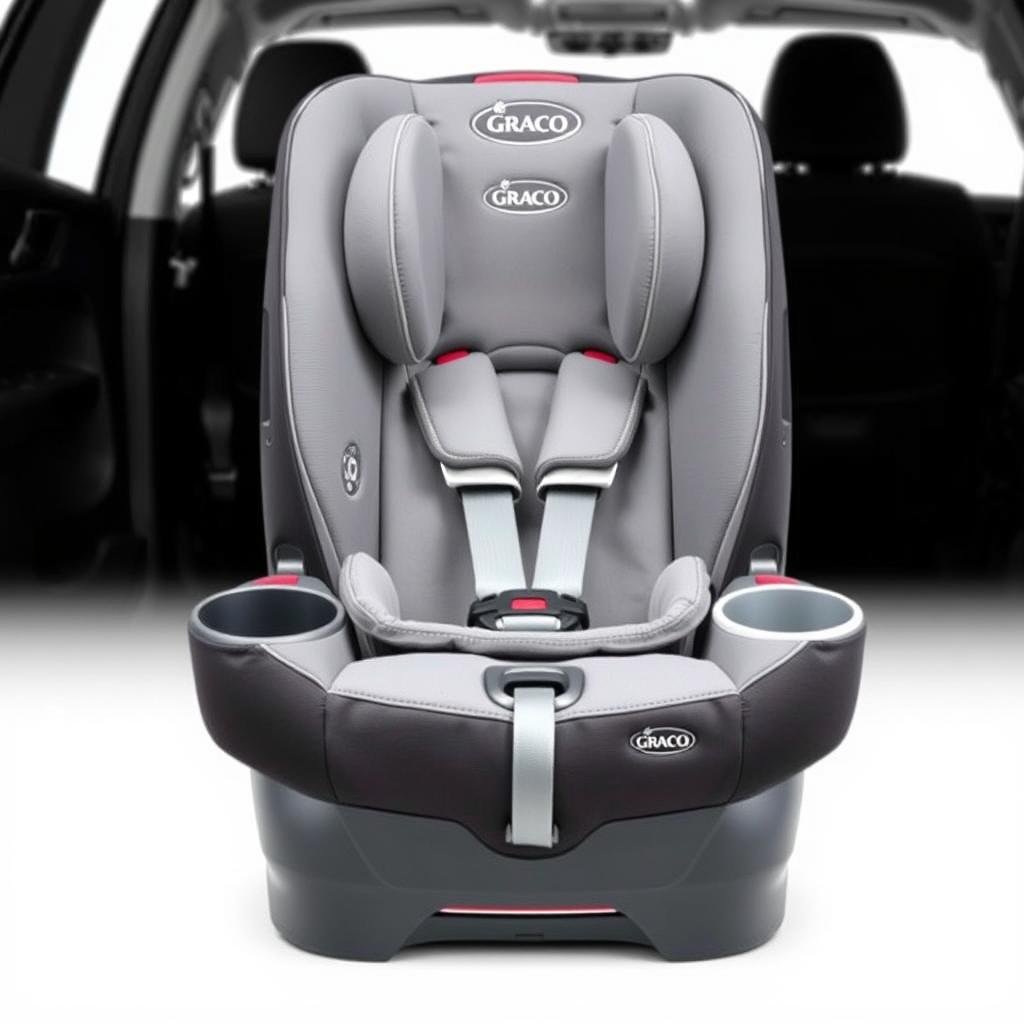 Graco SlimFit3 LX convertible car seat with slim design