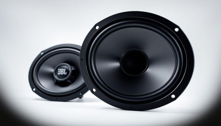 JBL Club 9632 car speakers with visible woofer cone and tweeter for superior bass and sound quality