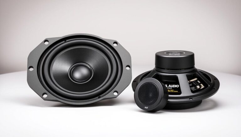 JL Audio C5 component speakers showing the woofer and tweeter - best car audio brands