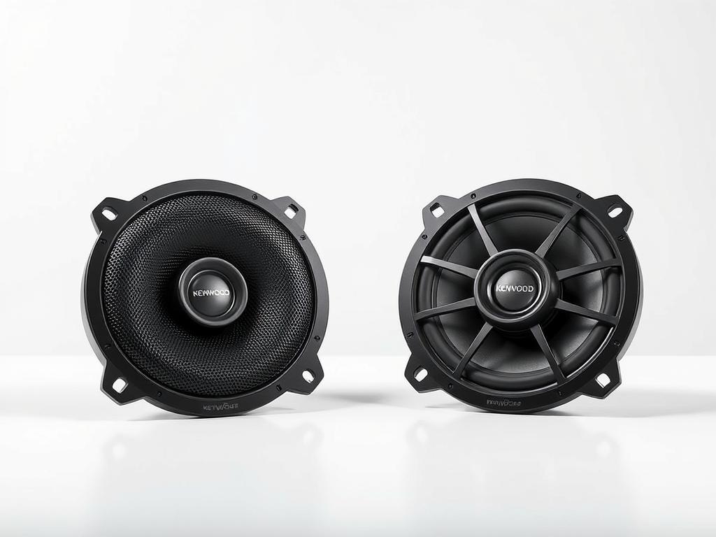 Kenwood Excelon series speakers with protective grilles - best car audio brands Kenwood Excelon series speakers with protective grilles - best car audio brands