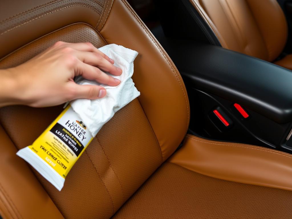 Leather Honey Leather Wipes cleaning car leather seats Leather Honey Leather Wipes cleaning car leather seats