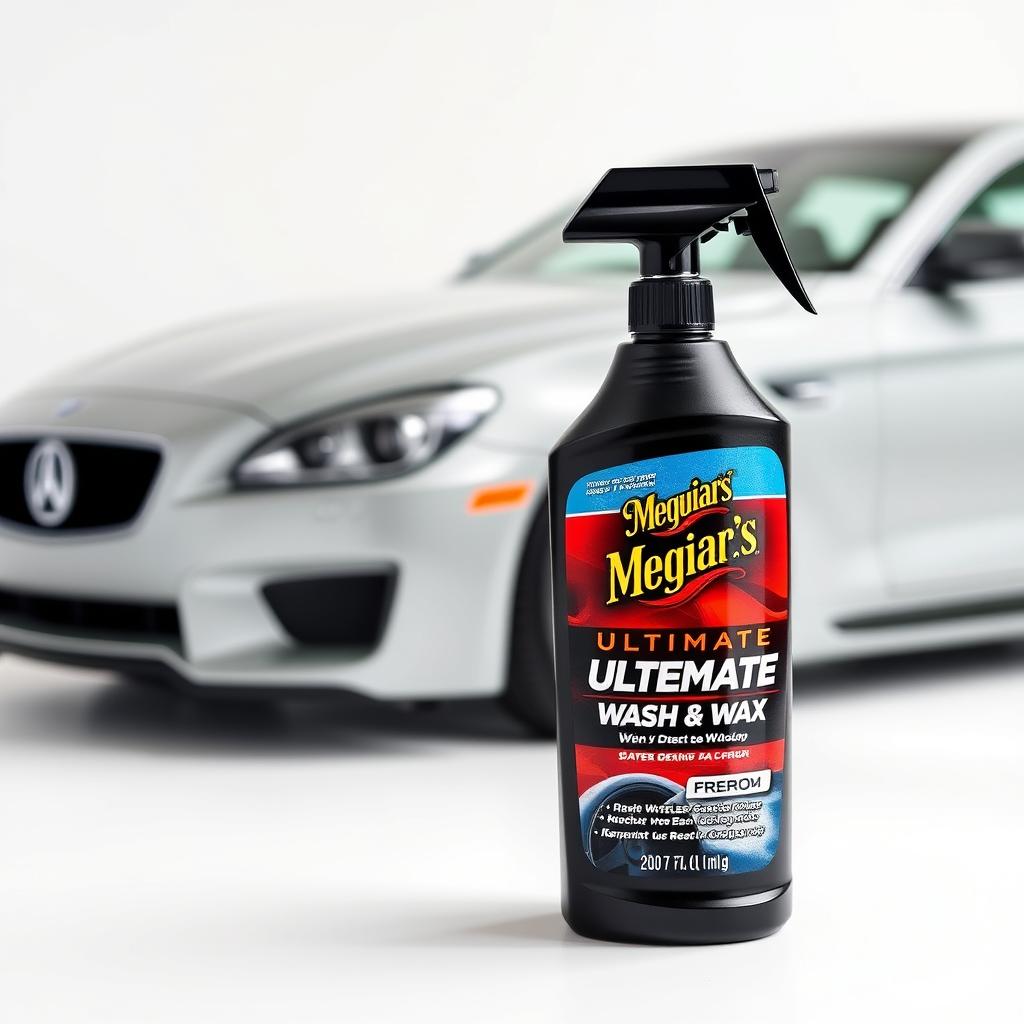 Meguiar's Ultimate Waterless Wash & Wax - best waterless car wash product