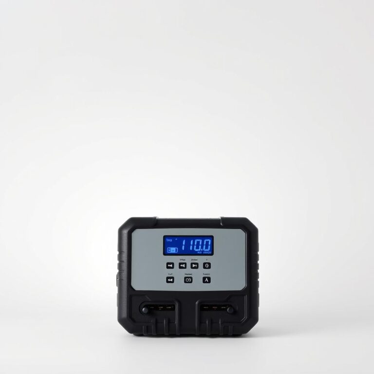 NOCO Genius10 battery charger with digital display