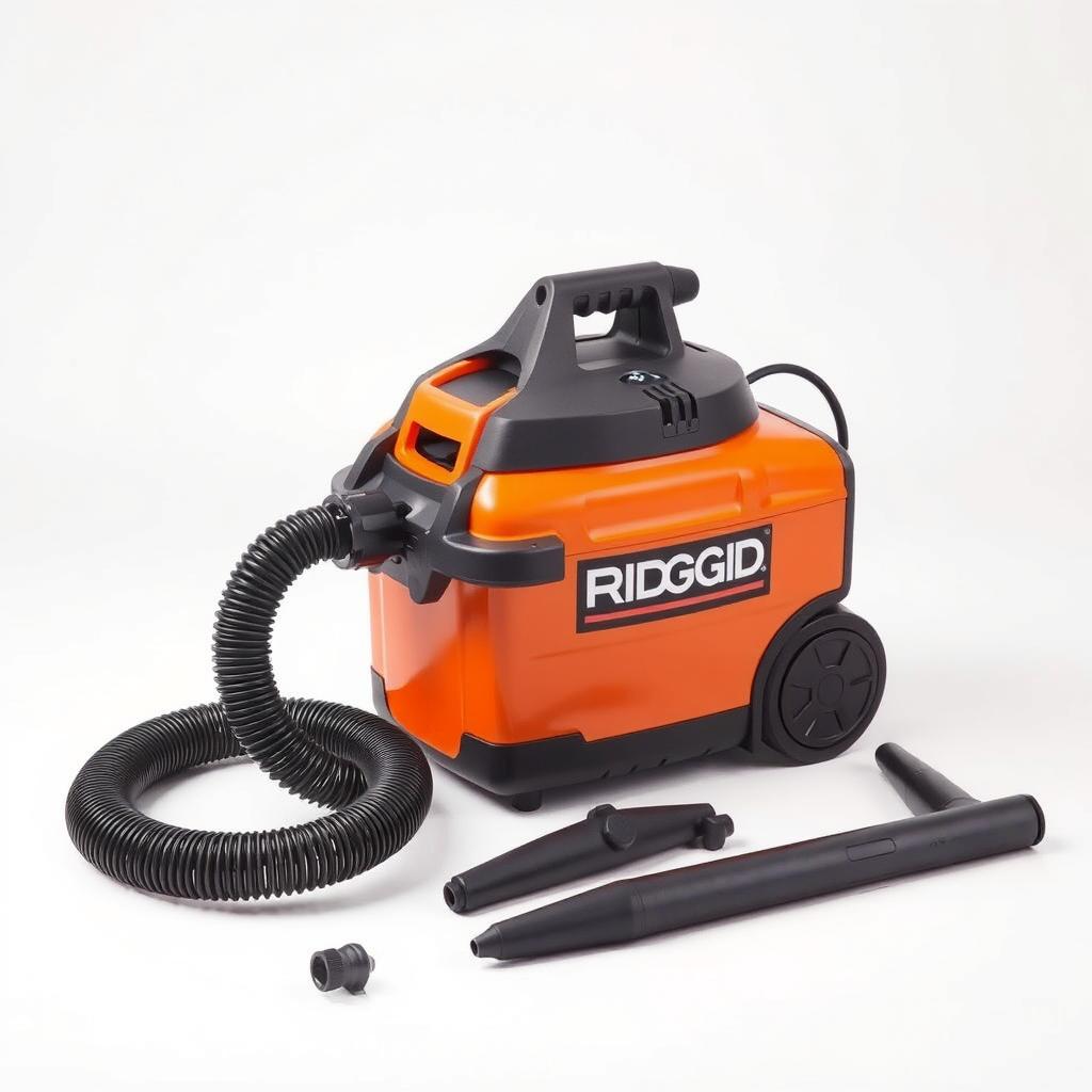 RIDGID 4-Gallon 5.0 HP Wet/Dry Vacuum for car detailing