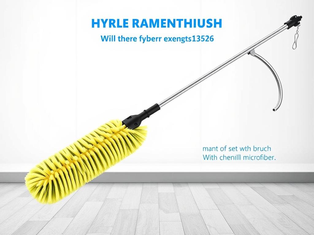 SLIIMU Max 66-inch Car Wash Brush with chenille microfiber head SLIIMU Max 66-inch Car Wash Brush with chenille microfiber head