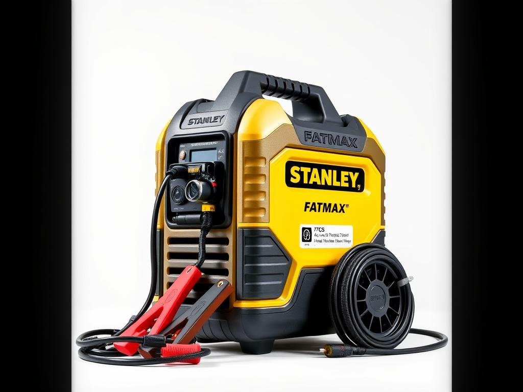 STANLEY FATMAX J7CS portable power station with compressor