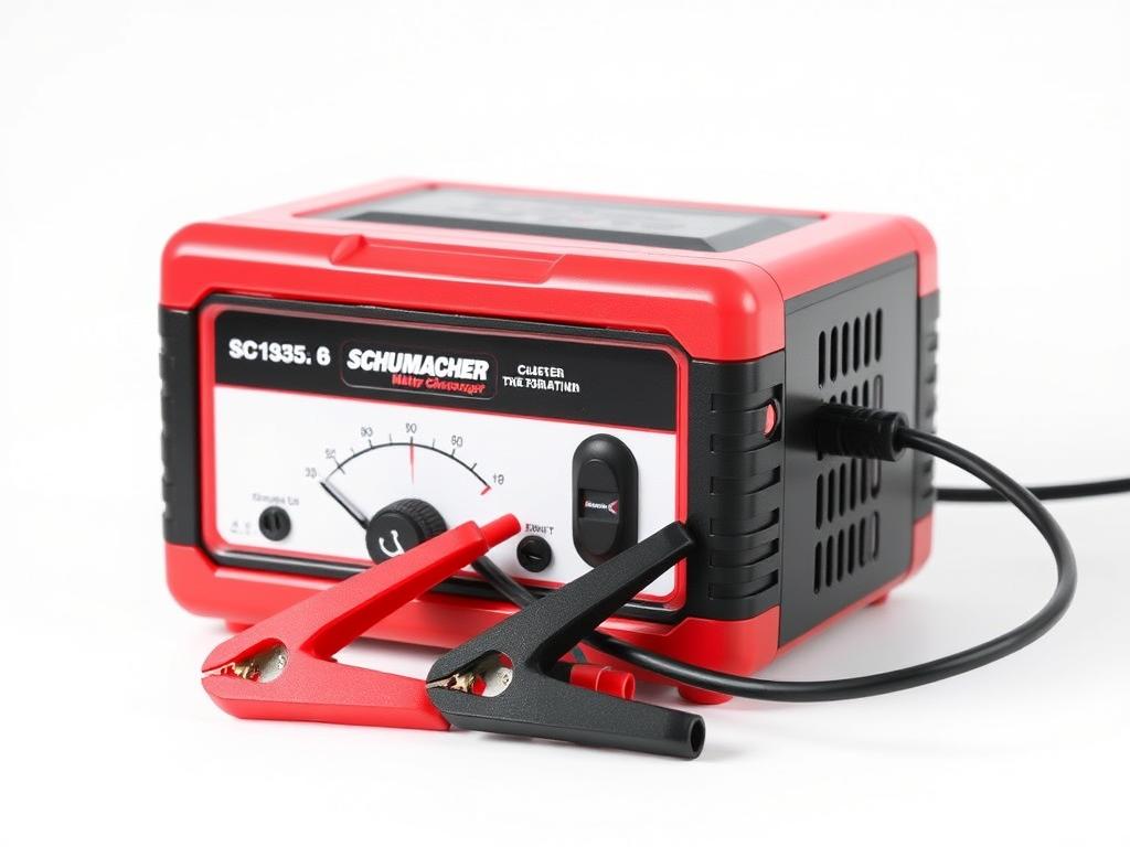 Schumacher SC1355 15A rapid battery charger with engine start