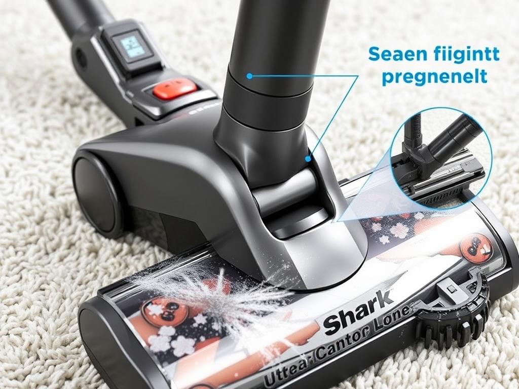 Shark UltraCyclone Pet Pro Plus vacuum with self-cleaning pet power brush