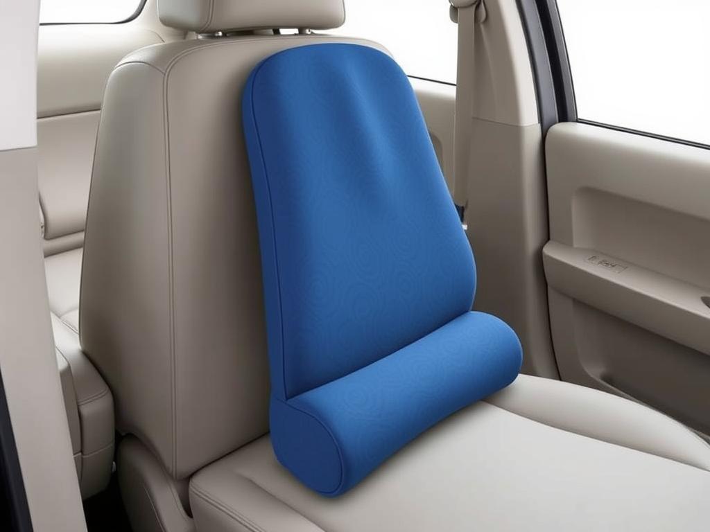Tempur-Pedic LumbarCushion Travel on car seat Tempur-Pedic LumbarCushion Travel on car seat