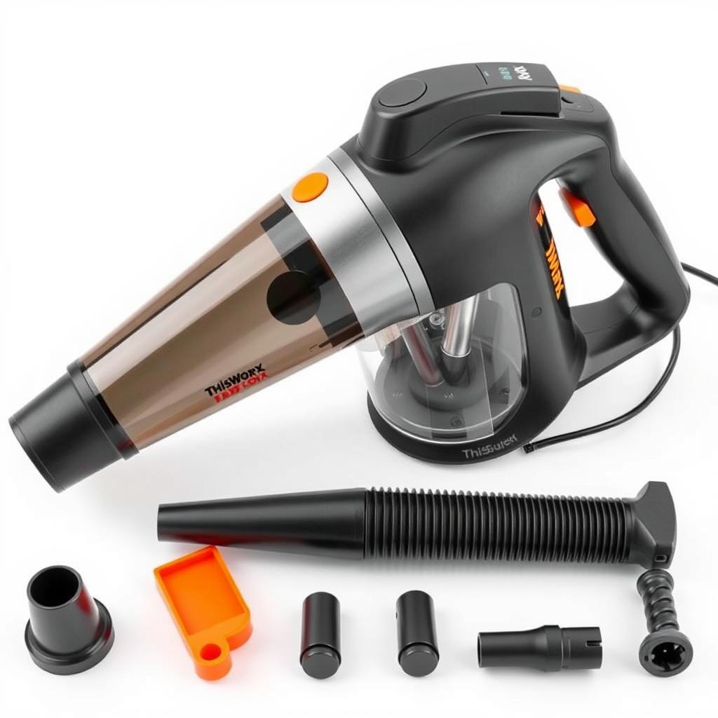 ThisWorx car vacuum cleaner with attachments