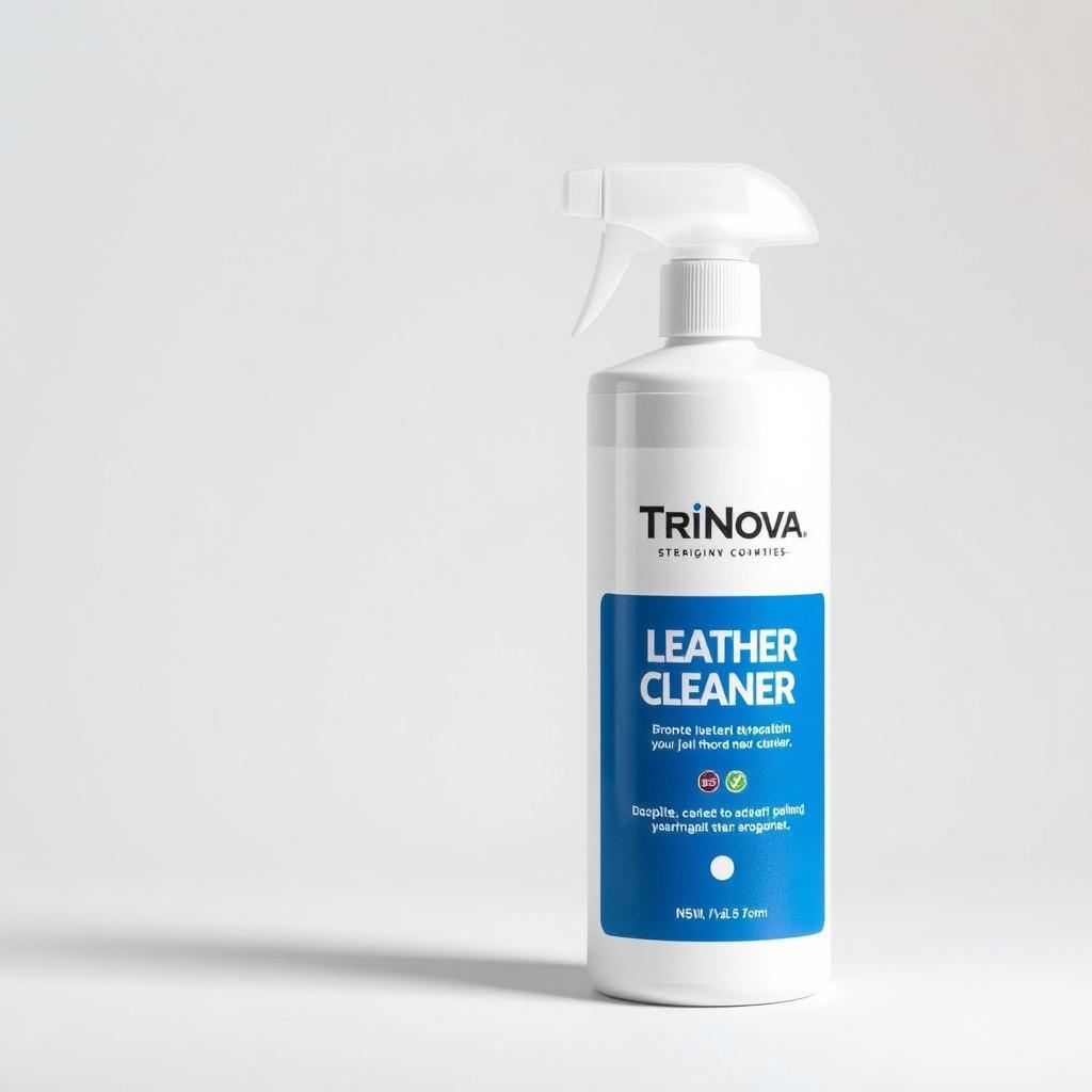 TriNova Leather Cleaner bottle