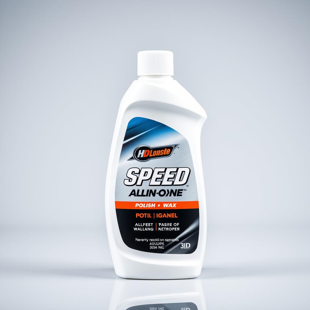 3D HD Speed All in One Polish & Wax - best wax for new car