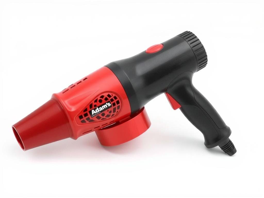 Adam's Air Cannon car dryer blower with compact design