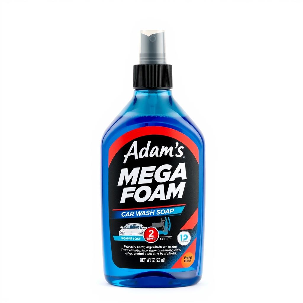 Adam's Mega Foam - ceramic coating safe soap