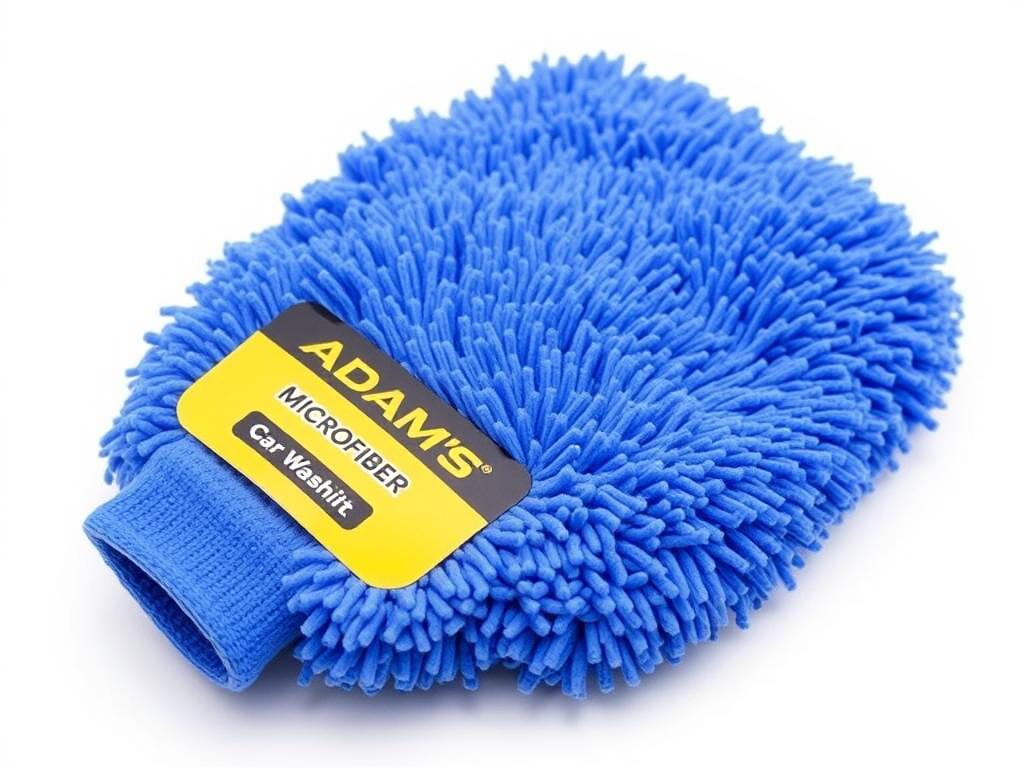 Adam's Microfiber Wash Mitt for car washing