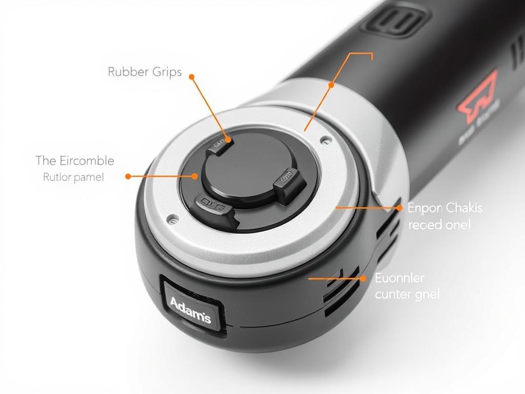 Adam's Polishes Swirl Killer with close-up of rubber grip areas