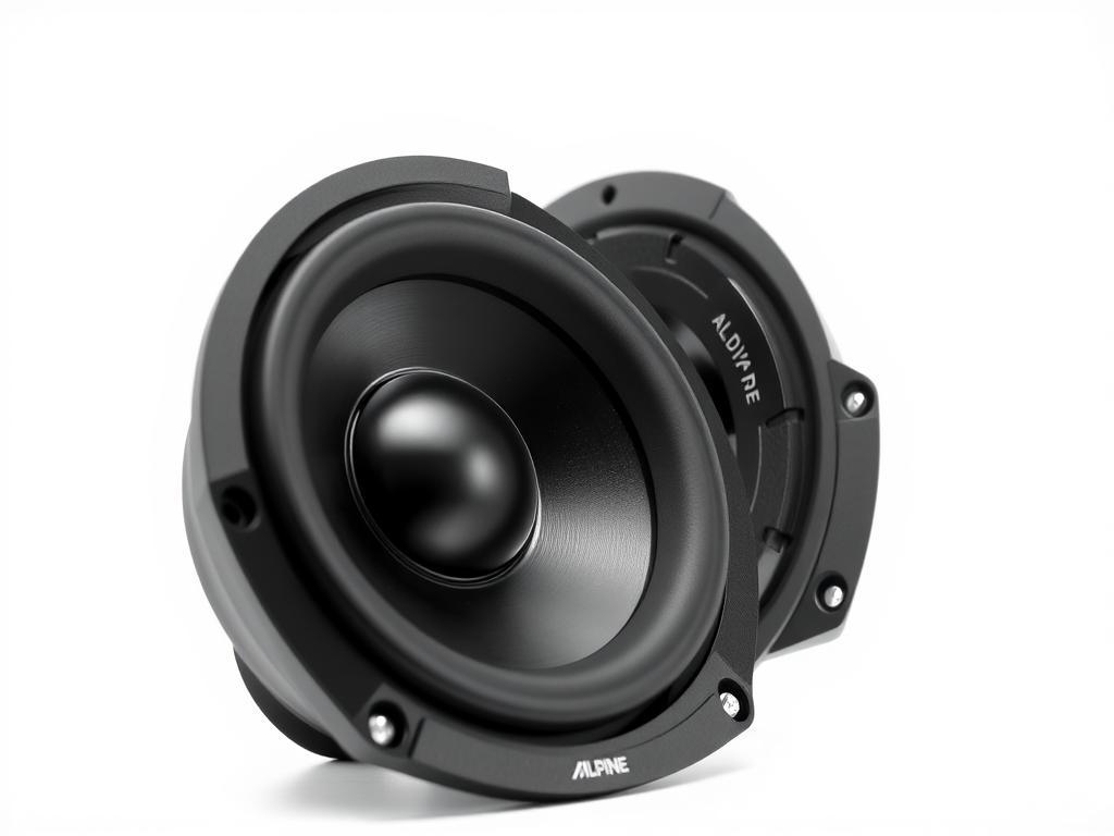 Alpine SPS-610 6.5-inch budget car speakers with wide dispersion tweeter