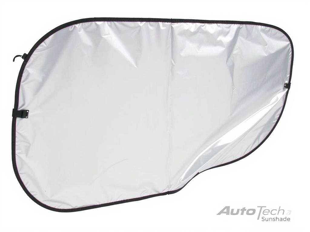 AutoTech Zone Sunshade accordion-style car shade