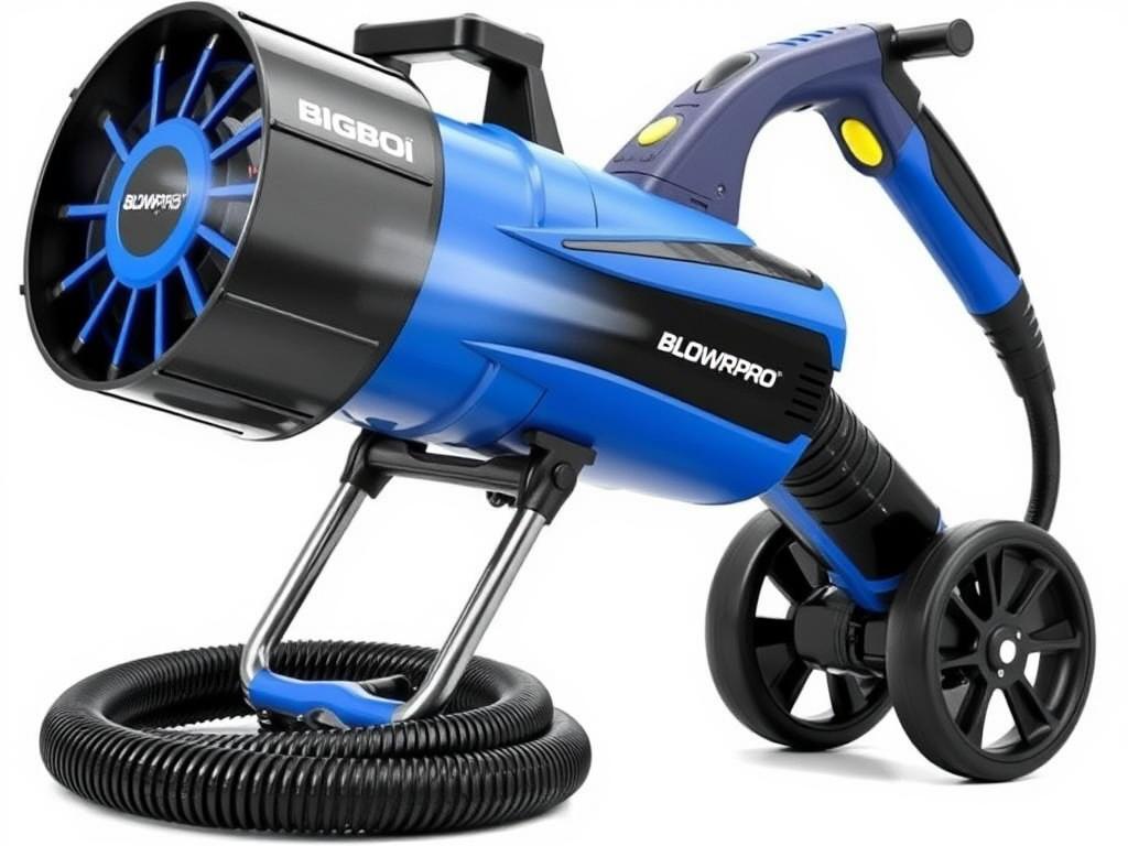 BIGBOI BlowR Pro car dryer blower with wheels