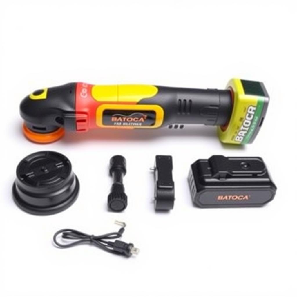 Batoca Cordless Car Buffer Polisher - Battery-powered, lightweight