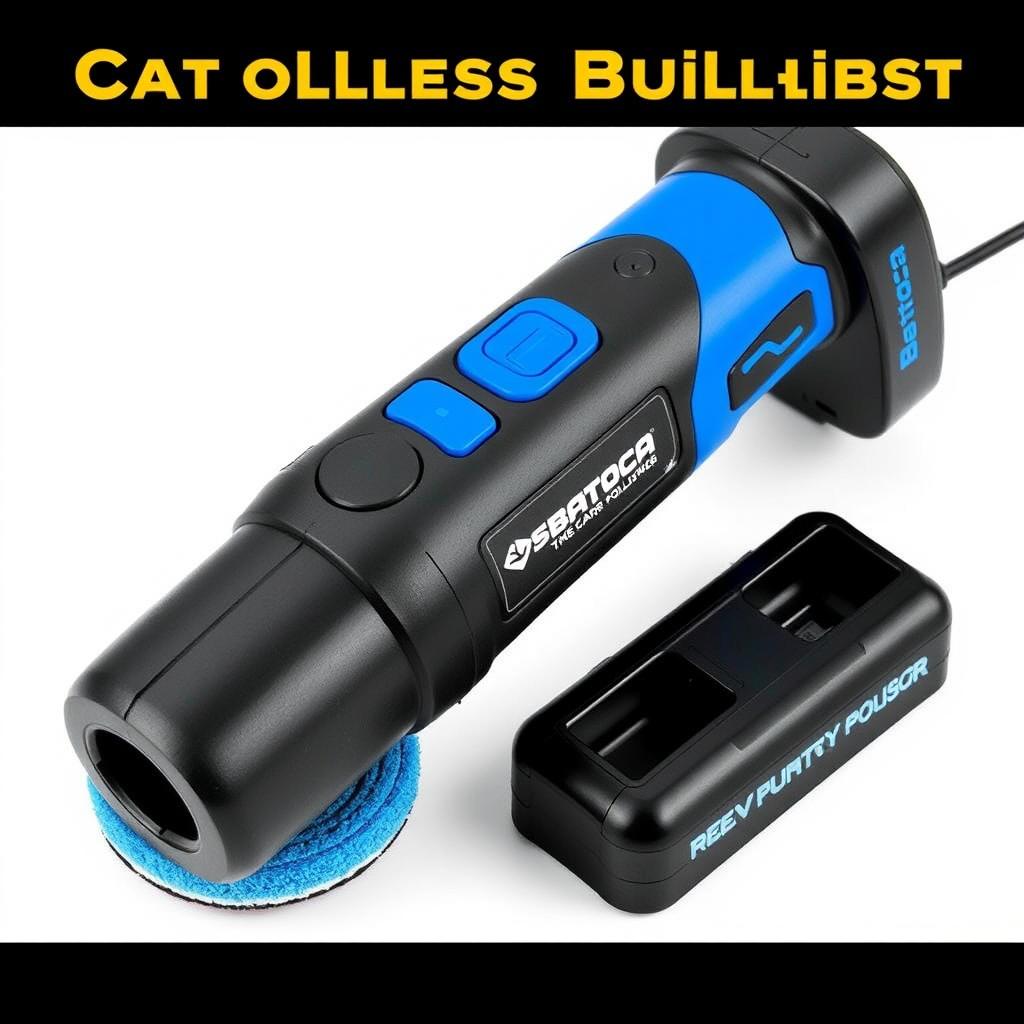 Batoca Cordless Car Buffer Polisher with battery power