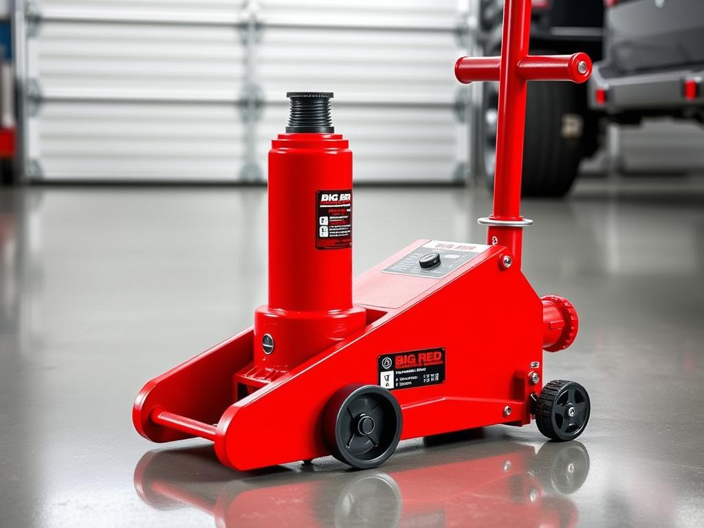 Big Red AT84007R heavy-duty hydraulic floor jack
