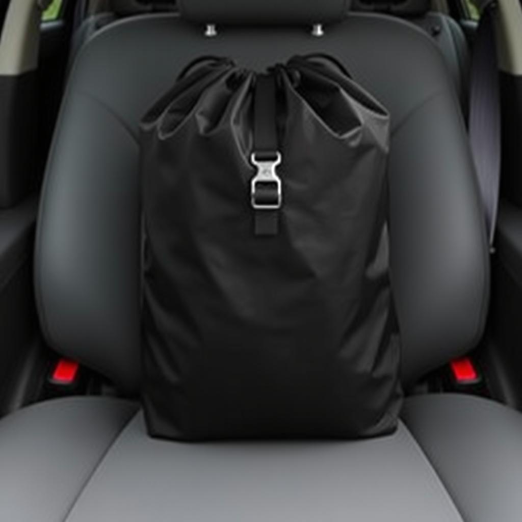 Birdee Car Seat Travel Bag with drawstring and buckle closure