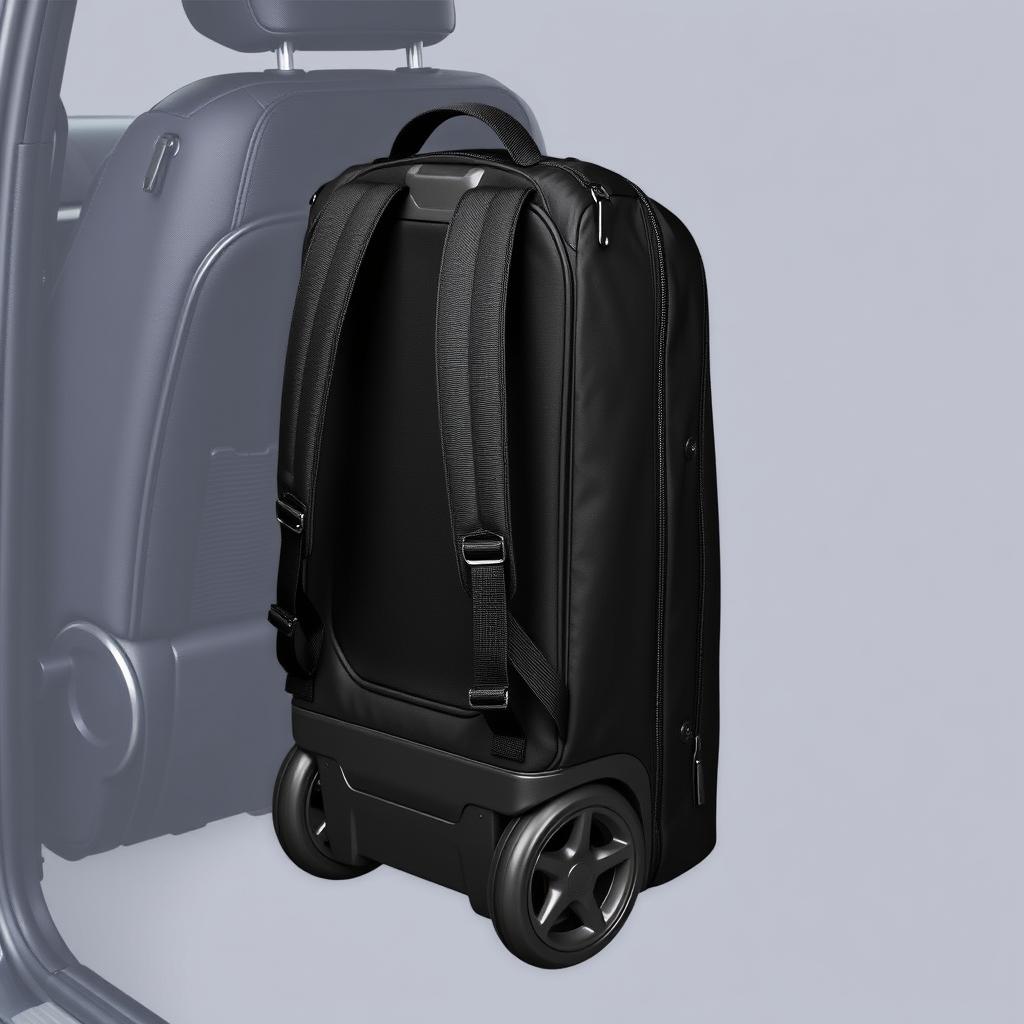Britax Car Seat Travel Bag with backpack straps and wheels