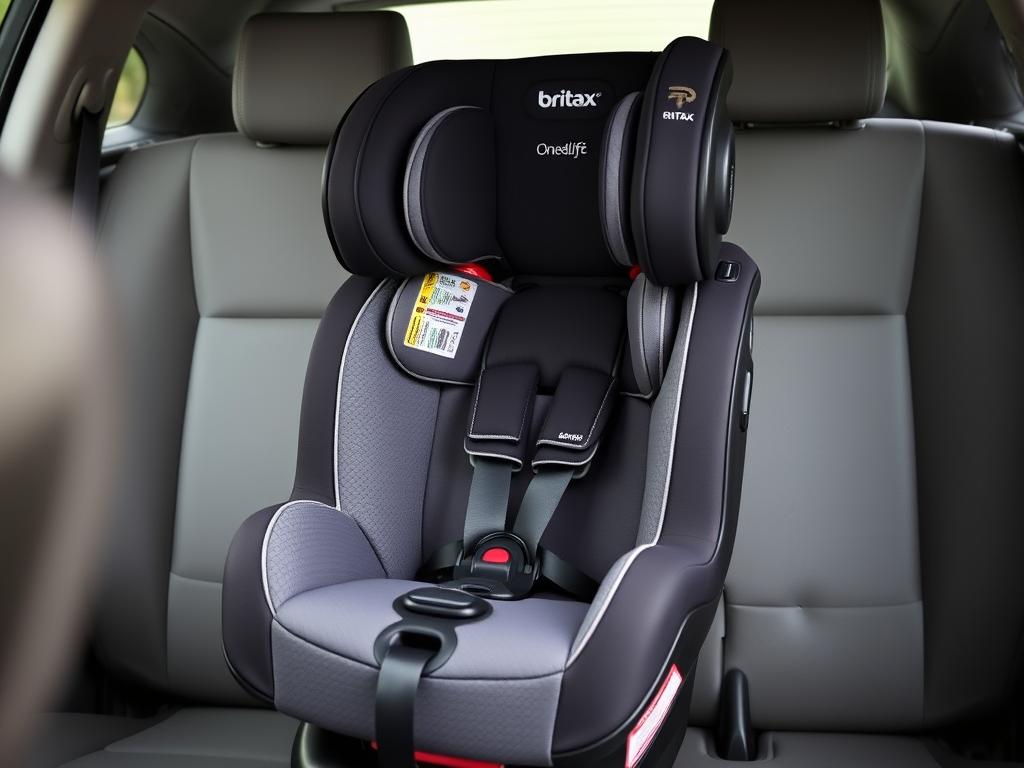 Britax One4Life ClickTight All-in-One Car Seat showing its ClickTight installation system