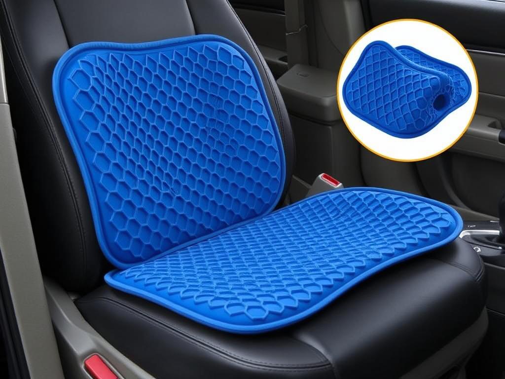 BulbHead Egg Sitter Seat Cushion with honeycomb design for pressure distribution