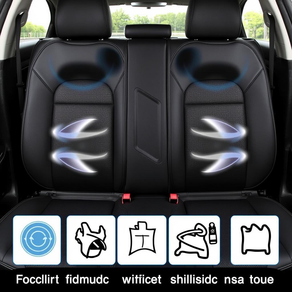 COMFIER Cooling Car Seat Cover with massage function