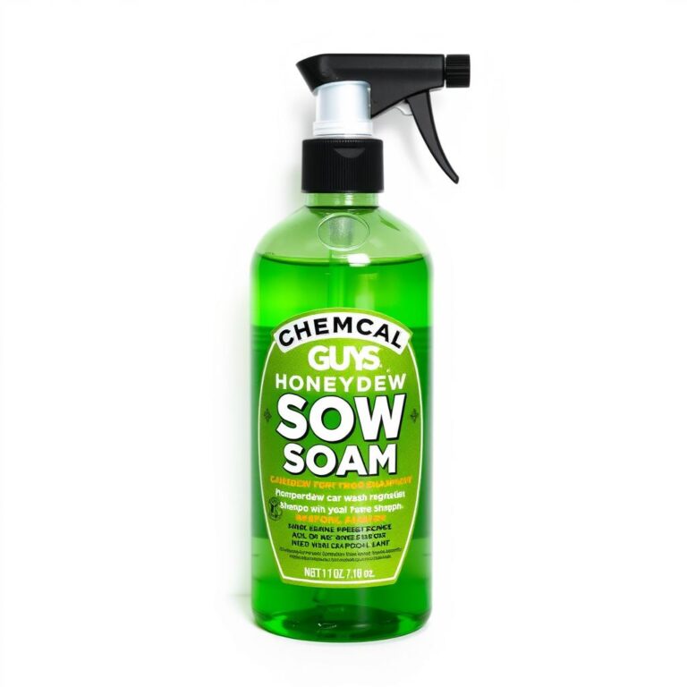 Chemical Guys Honeydew Snow Foam car wash shampoo with pH-neutral formula