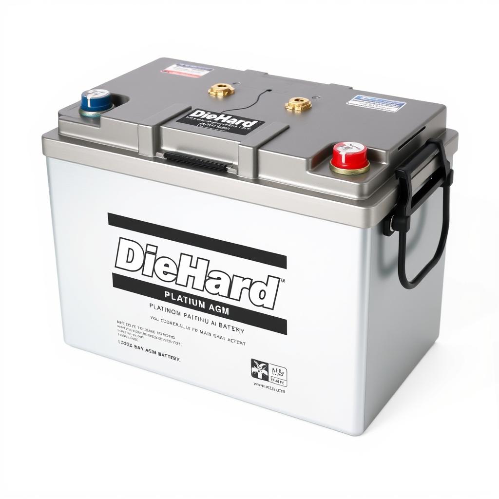 DieHard Platinum AGM Battery for car audio