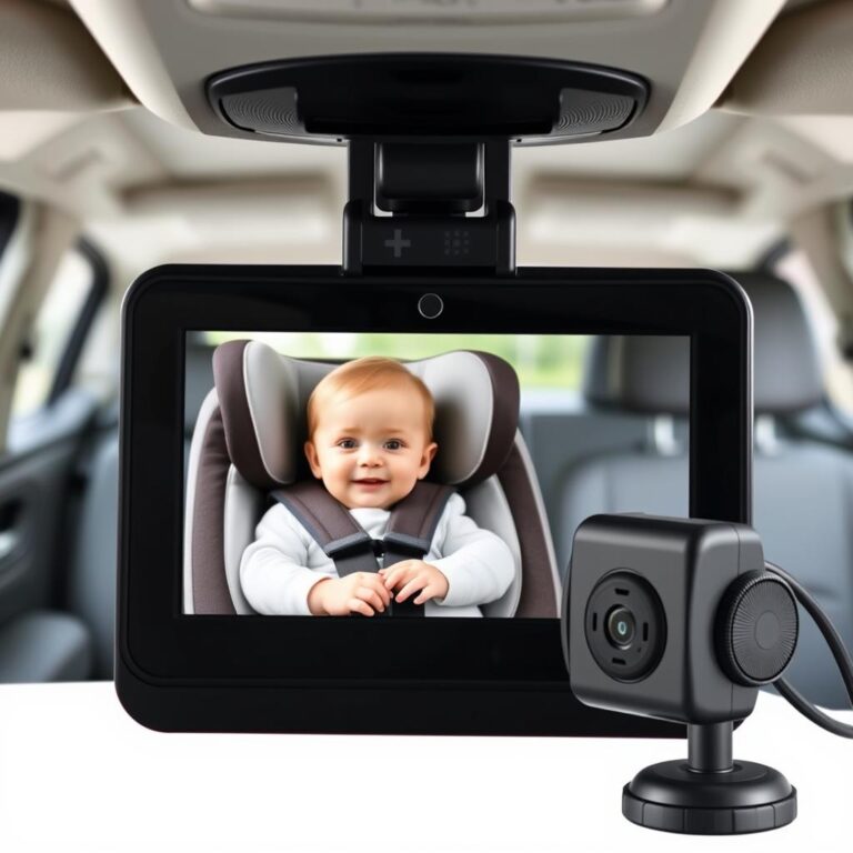 DoHonest V33 Baby Car Camera with 4.3-inch monitor