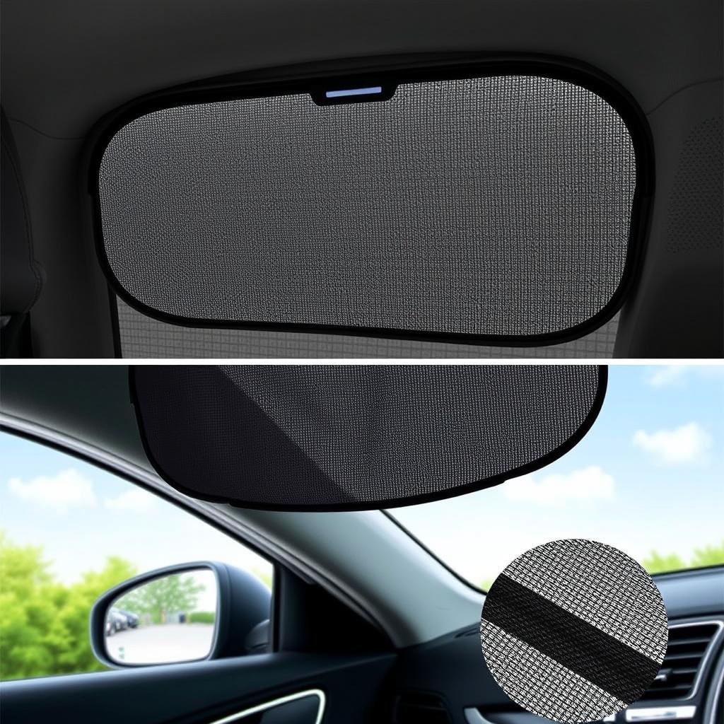 EcoNour Car Window Shade with adjustable design