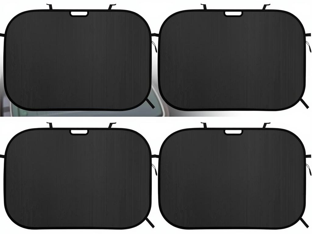 Enovoe Car Window Sun Shade 4-pack