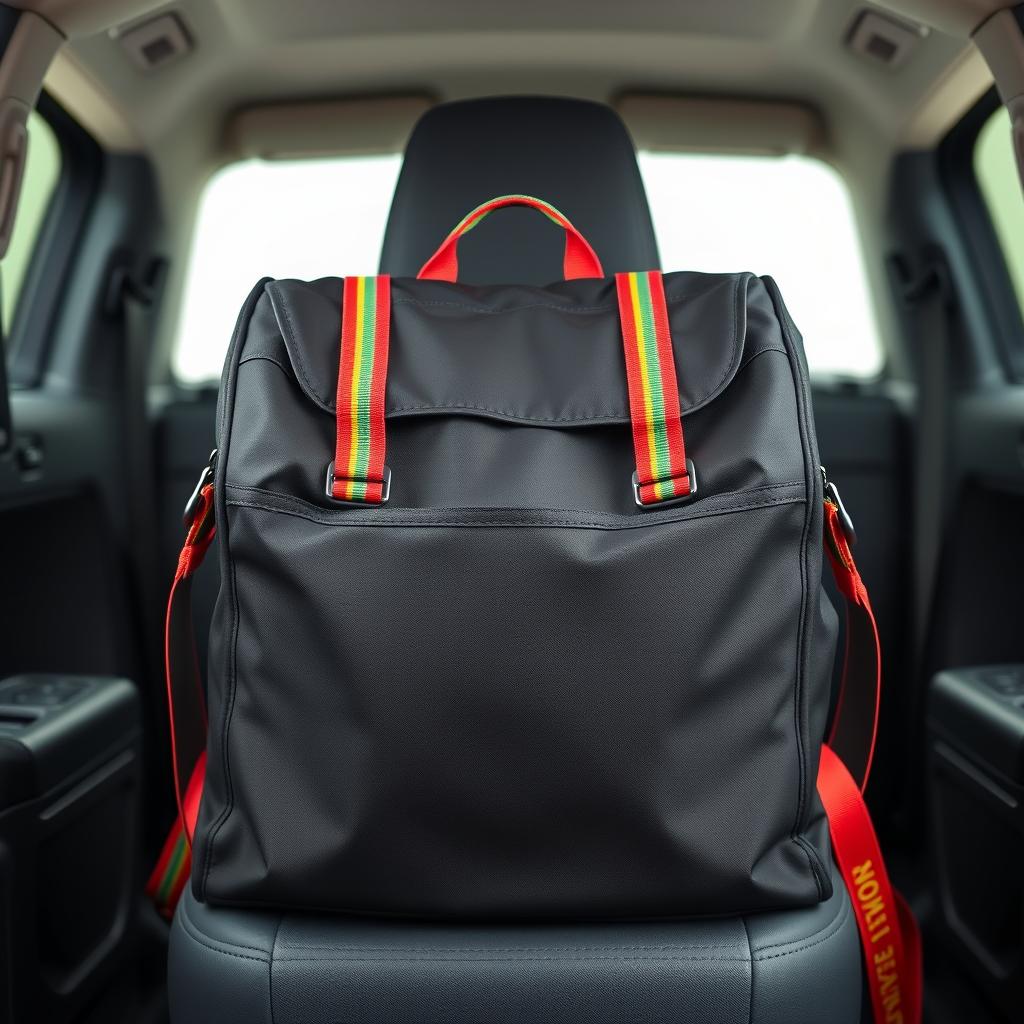 Gorilla Grip Car Seat Bag with backpack straps
